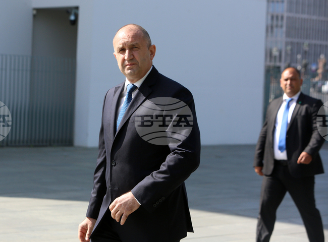 Германия - Румен Радев - брифинг