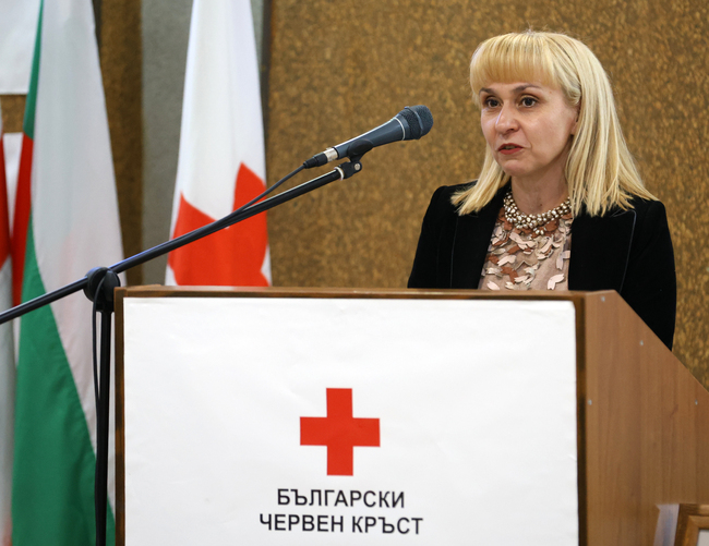 Омбудсманът Диана Ковачева: 145 години са много време, в което неотклонно, неотлъчно БЧК защитава хората и добрите каузи и помага