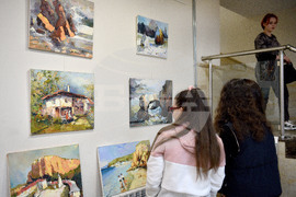 Варна -  Икономически университет - изложба