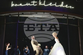 Сатиричен театър "Алеко Константинов" - "Булчинската рокля" - репетиция