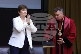 УНСС - Кристалина Георгиева - Доктор хонорис кауза