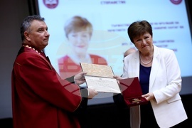 УНСС - Кристалина Георгиева - Доктор хонорис кауза