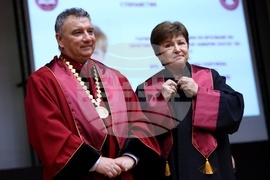 УНСС - Кристалина Георгиева - Доктор хонорис кауза