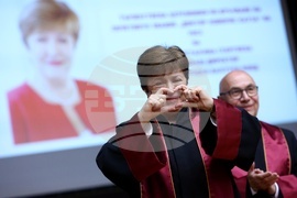 УНСС - Кристалина Георгиева - Доктор хонорис кауза