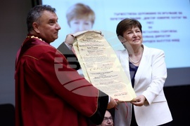 УНСС - Кристалина Георгиева - Доктор хонорис кауза