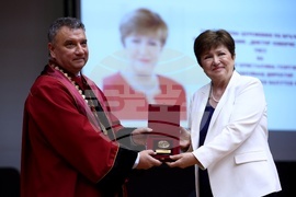 УНСС - Кристалина Георгиева - Доктор хонорис кауза