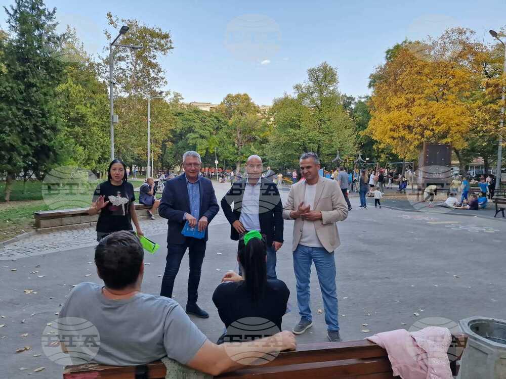 Кандидати за районни кметове на ГЕРБ се срещнаха с жители на Пловдив