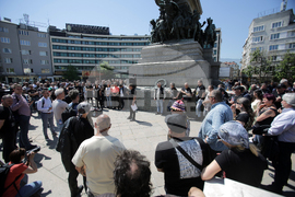 Мотоциклетисти - протест