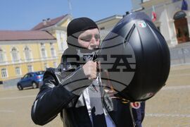 Мотоциклетисти - протест