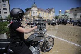 Мотоциклетисти - протест