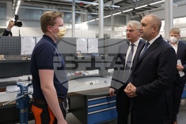 Германия - Румен Радев - Aurubis AG - посещение