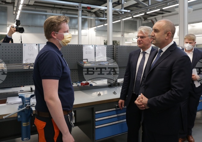 Германия - Румен Радев - Aurubis AG - посещение