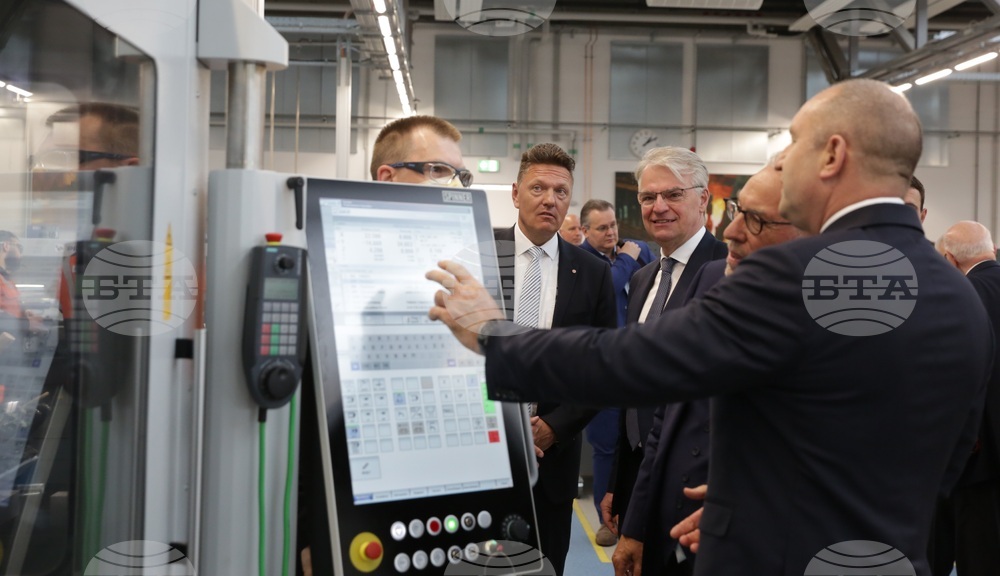 Германия - Румен Радев - Aurubis AG - посещение