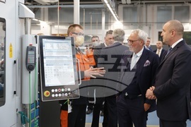 Германия - Румен Радев - Aurubis AG - посещение