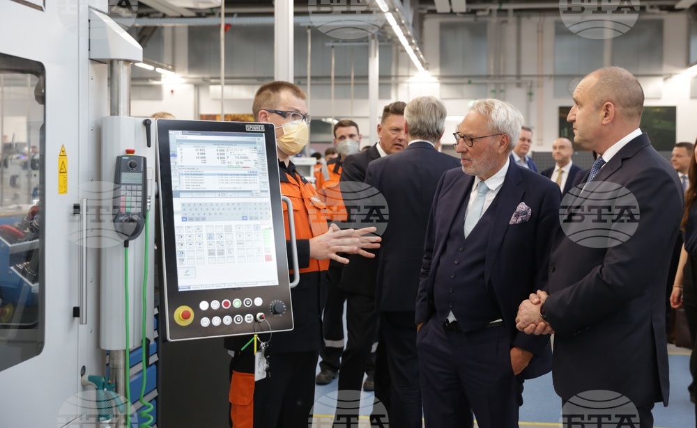 Германия - Румен Радев - Aurubis AG - посещение