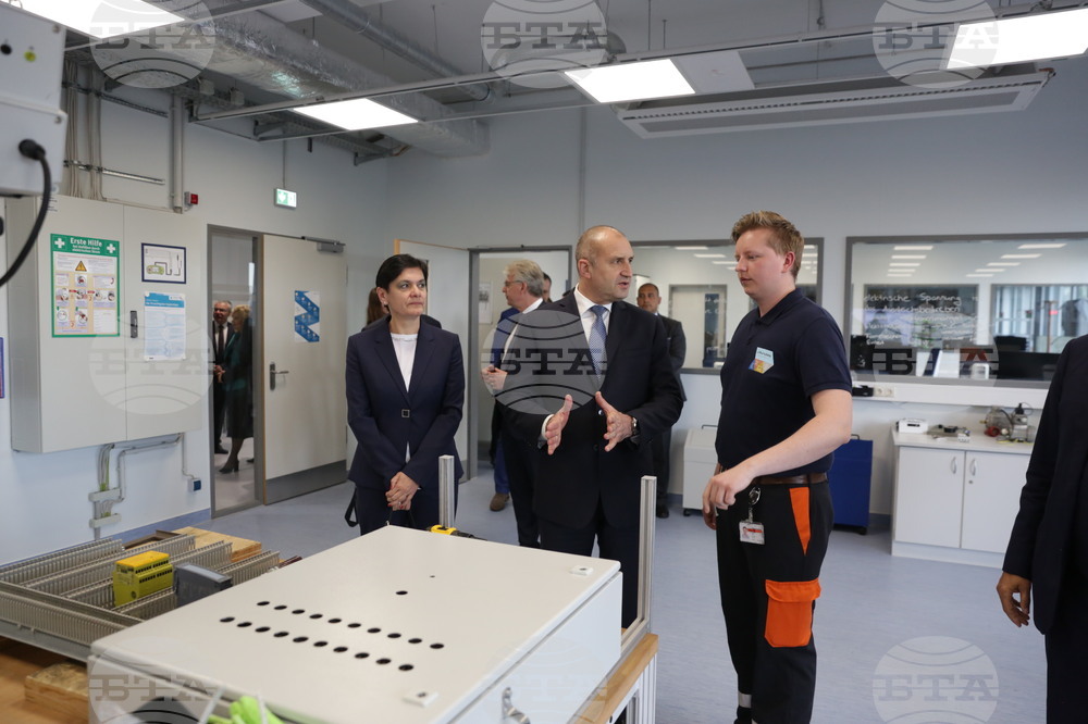 Германия - Румен Радев - Aurubis AG - посещение