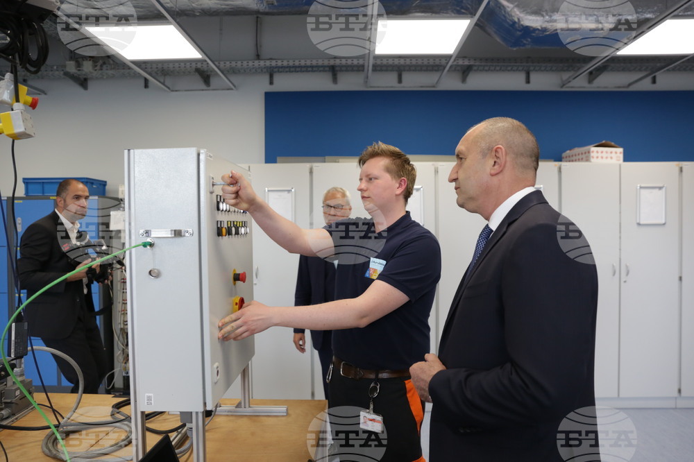 Германия - Румен Радев - Aurubis AG - посещение