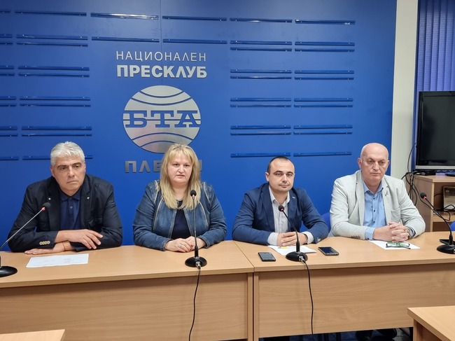 Пресконференция на кандидата за кмет на община Червен бряг Петко Петков 