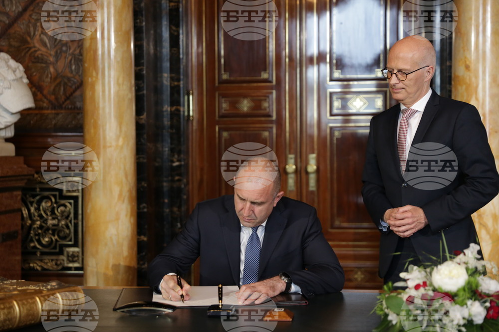 Германия - Румен Радев - Петер Ченчер - среща