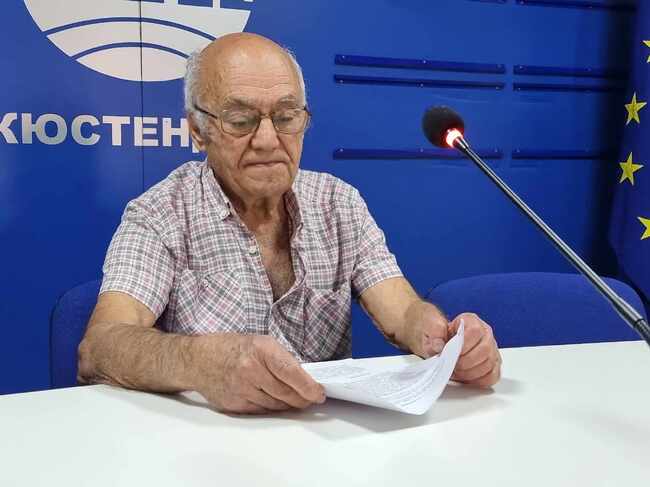 Пресконференция на Цветан Дамянов от партия "Възраждане" - Кюстендил