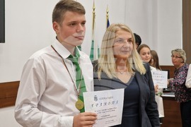 Видин - математическо състезание - награди