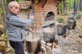Връх Аида - параклис - освещаване
