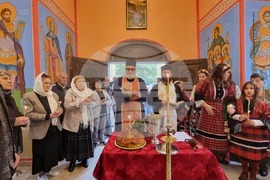 Връх Аида - параклис - освещаване