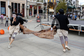 Видин - уличен спектакъл-клоунада - “Портокалите или любовта към…”