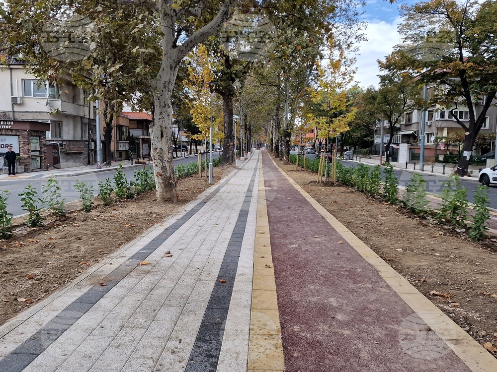 Пловдив - булевард - ремонт