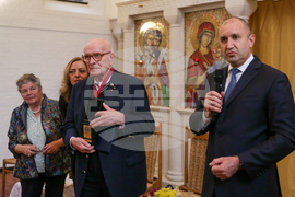 Германия - Румен Радев - проф. д-р Герд-Винанд Имайер - почетен знак