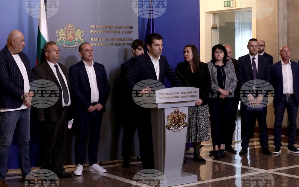 Министерски съвет - Кирил Петков - представители на транспортния бранш