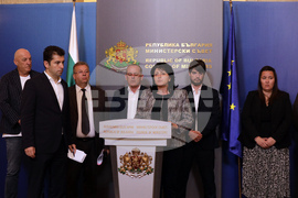 Министерски съвет - Кирил Петков - представители на транспортния бранш