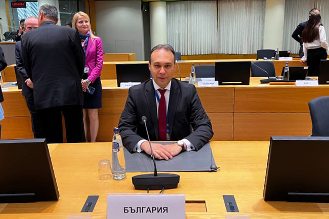 Белгия - Драгомир Заков - заседание на Съвет „Външни работи/Отбрана“ на ЕС
