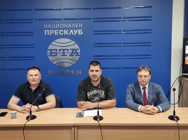 Пресконференция на кандидата за кмет на община Плевен Александър Николов