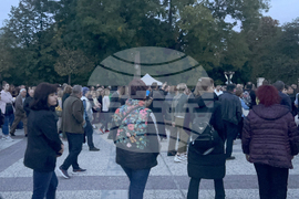 Нова Загора - протест - убийство