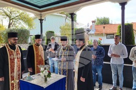 Самоков - Митрополитска църква - паметна плоча - откриване