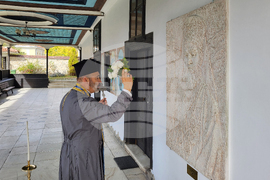 Самоков - Митрополитска църква - паметна плоча - откриване