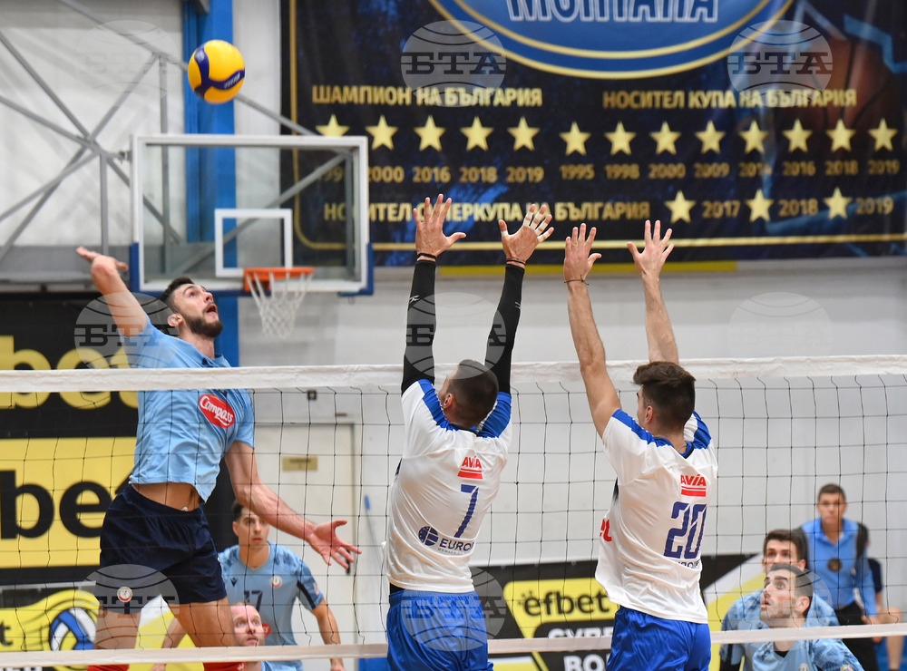 Монтана - волейбол -  "Монтана" - "Марек Юнион Ивкони"