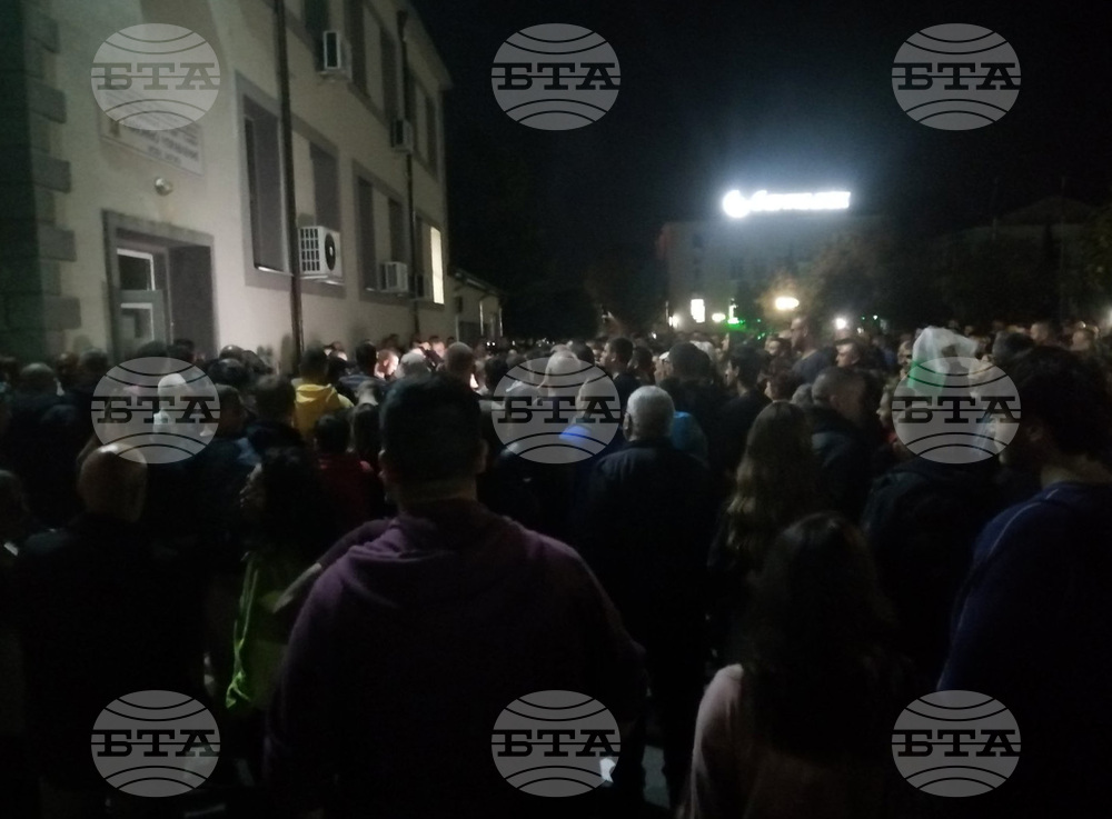 Нова Загора - протест - убийство