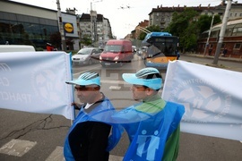 Градски транспорт - протест