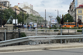 Градски транспорт - протест