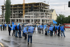Градски транспорт - протест