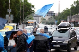 Градски транспорт - протест