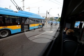 Градски транспорт - протест