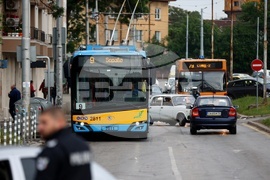 Градски транспорт - протест