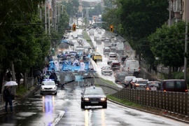 Градски транспорт - протест