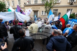 Градски транспорт - протест