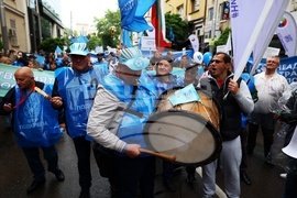 Градски транспорт - протест