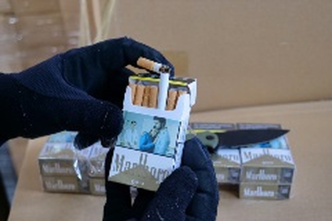 ГДБОП разкри нелегален внос и разпространение на огромно количество цигари без бандерол