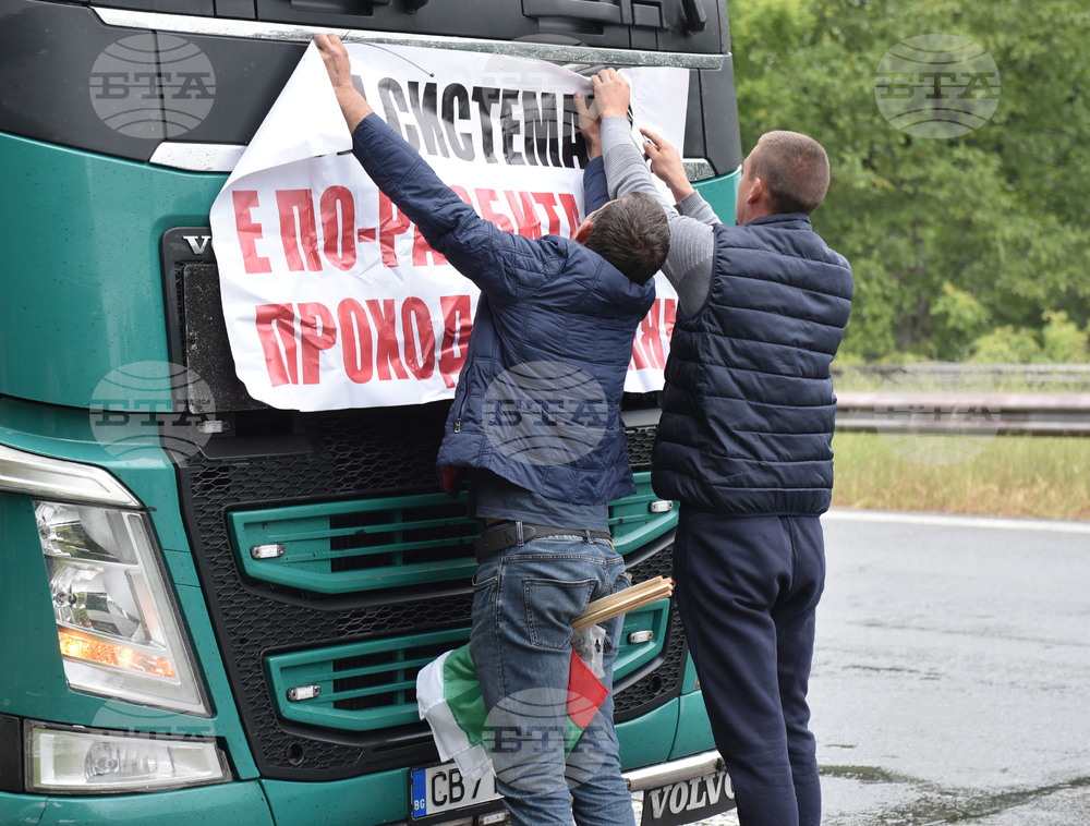 Варна - превозвачи - национален протест